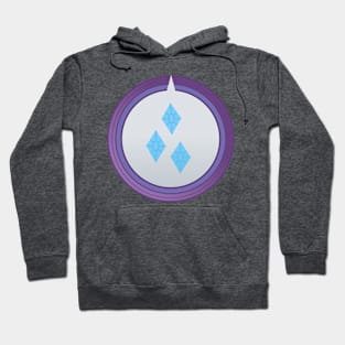 Subtle Brony - Rarity Cutie Circle Hoodie